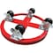 Pake Handling Tools Steel Drum Dolly, 2000 lb. Cap, 55 Gal Drum, 4 Swivel Nylon Casters With Brakes PAKDL12 - alternate 2